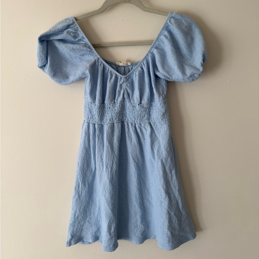 Rolla Coster Light Blue Off-Shoulder Dress